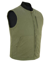 Olive Canvas Vest